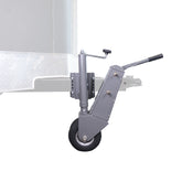 Trailer Valet 5X with 2" ball attached to trailer – front angle view - TV5X